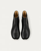 Matte black Tabi Boots Kamo from above