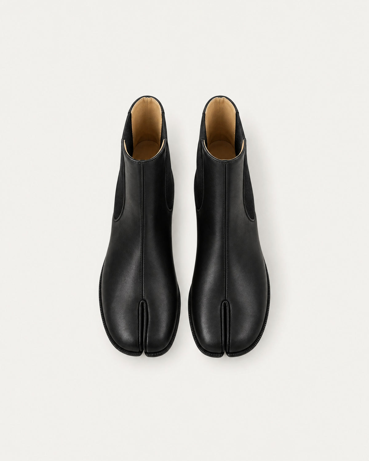 Black Tabi Boots Kamo from above