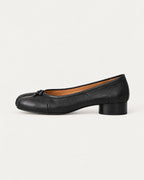Black Tabi Heels, side profile