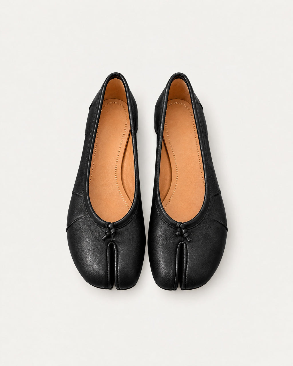 Black Tabi Heels from above