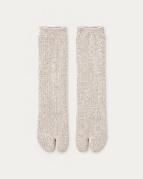 Beige Tabi Socks